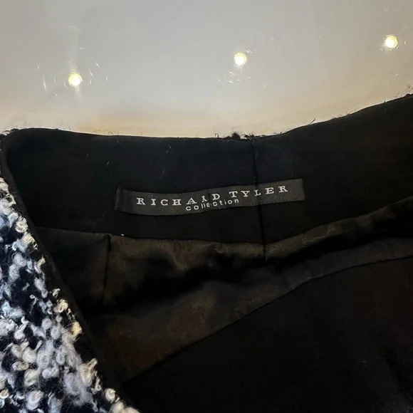 Richard Tyler Couture Wool Blend Vintage Skirt - Picture 10 of 10